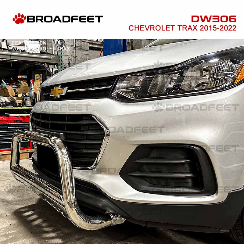 Front Bull Bar with Skid Plate (DW306) fits Chevrolet Trax 2015-2022 - Broadfeet