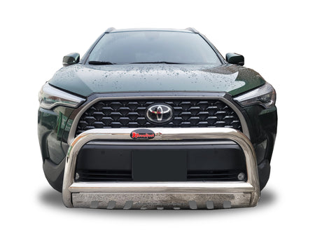 Front Bull Bar with Skid Plate (DW6) Bumper Guard fits Toyota Corolla Cross 2022-2024 - Broadfeet