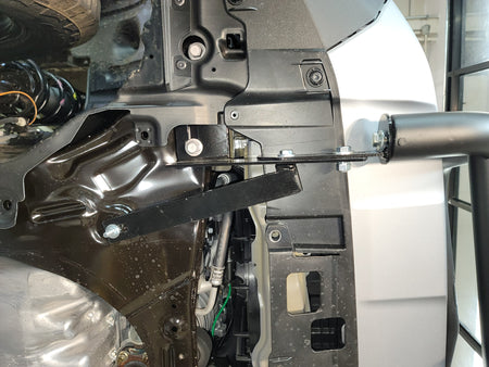 How to install passenger side front mounting bracket kit Honda Pilot 2023 2024 2025 Broadfeet 