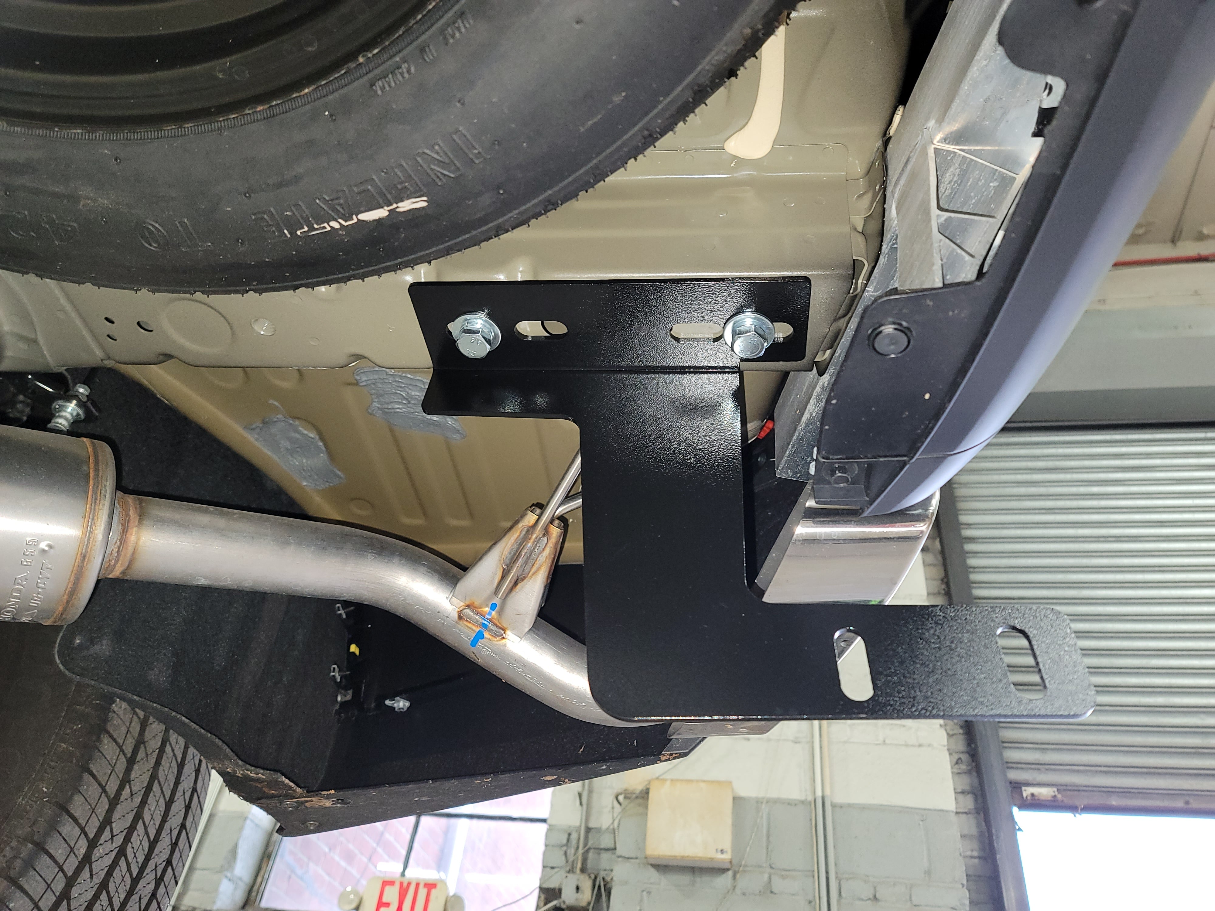 Rear Double Layer (DL13) Bumper Guard fits Acura MDX 2022-2024 - Broadfeet