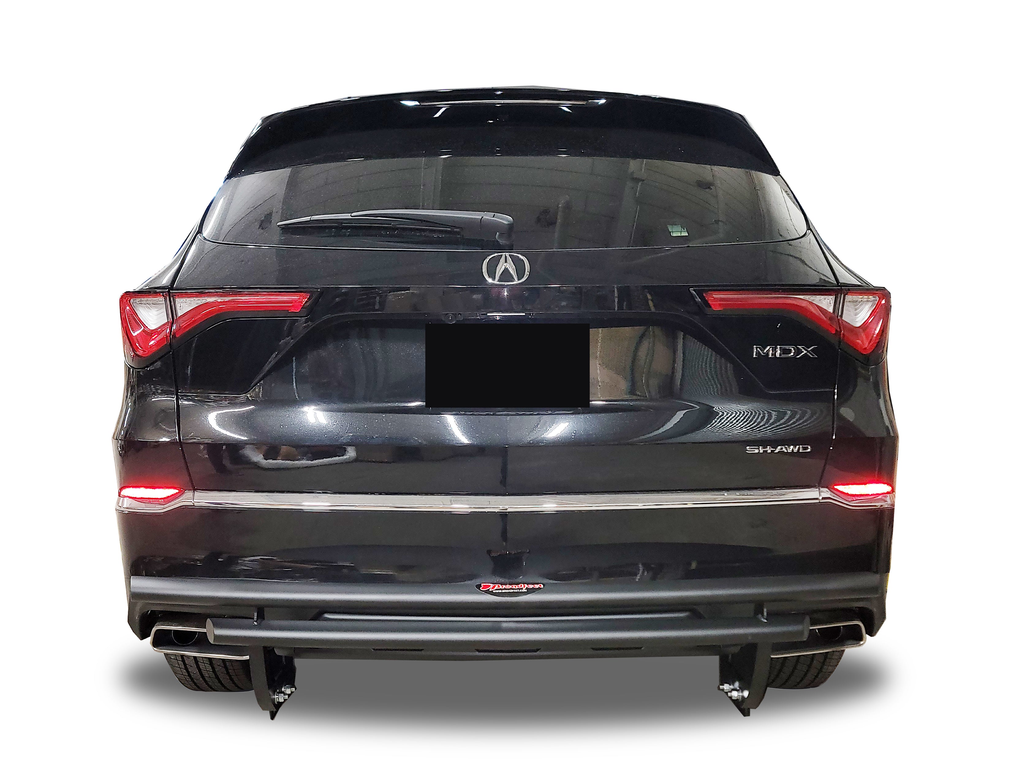 Rear Double Layer (DL13) Bumper Guard fits Acura MDX 2022-2024 - Broadfeet