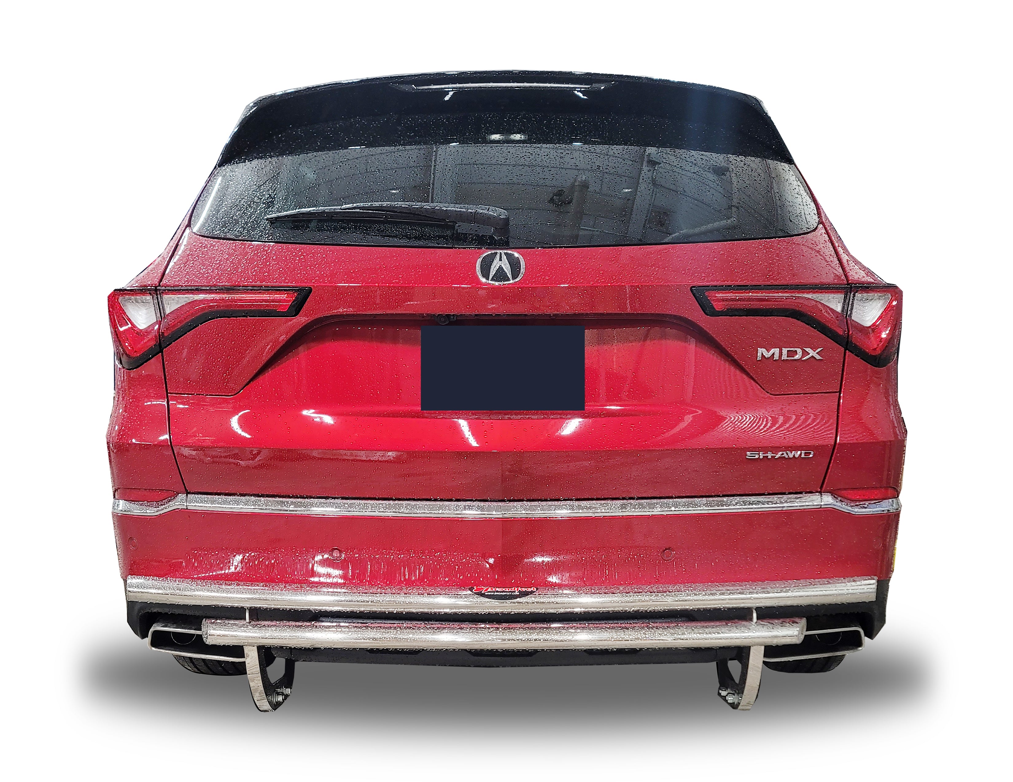 Rear Double Layer (DL13) Bumper Guard fits Acura MDX 2022-2024 - Broadfeet