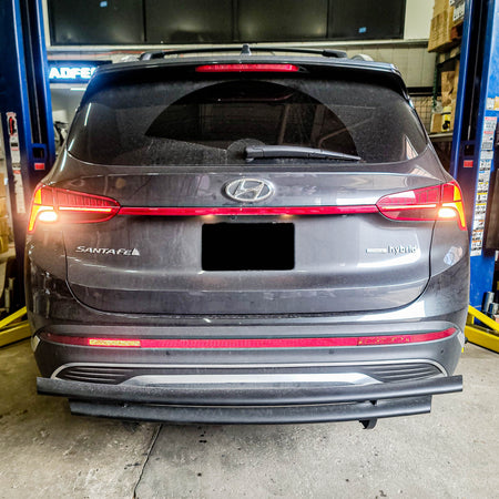 Rear Double Layer (DL13) Bumper Guard fits Hyundai Santa Fe 2019-2025 - Broadfeet
