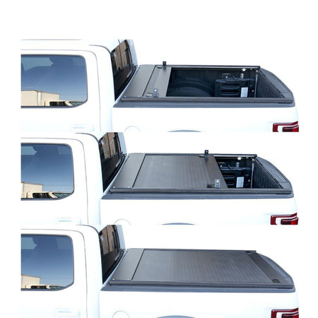 Retractable Aluminum Tonneau Cover fits Ford F-150 (5.5ft Bed) 2004-2025 - Broadfeet