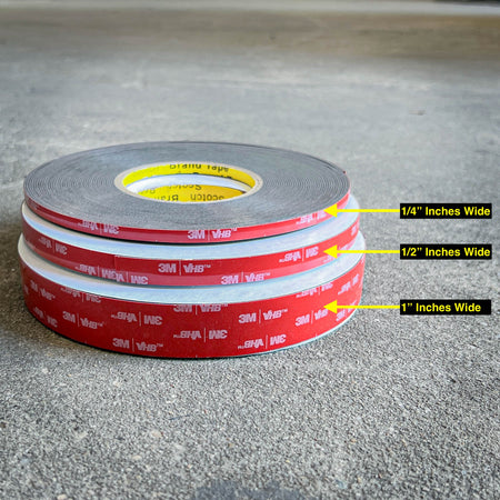 Broadfeet® Generic Double Sided 3M Tape - 25mm / 1 inches x 10ft - Broadfeet