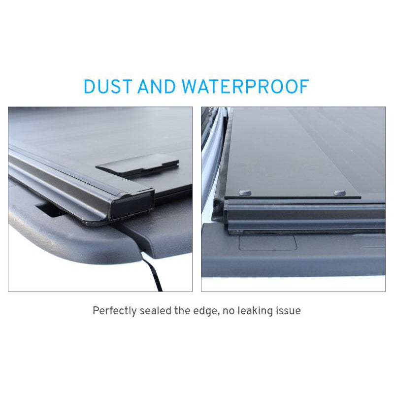 Retractable Aluminum Tonneau Cover fits Ford F-150 (5.5ft Bed) 2004-2025 - Broadfeet