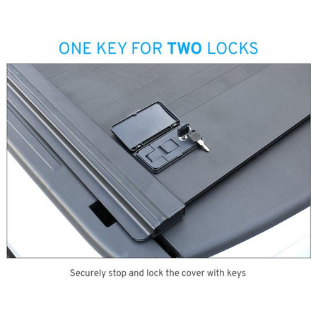 Retractable Aluminum Tonneau Cover fits Ford F-150 (5.5ft Bed) 2004-2025 - Broadfeet