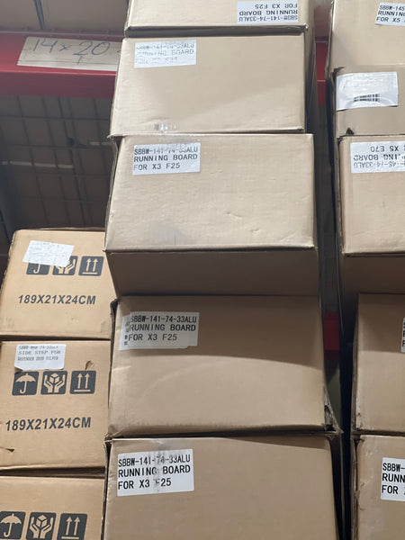 Running Boards OE Style Side Step fits BMW X3 2011-2017 (F25) - Broadfeet