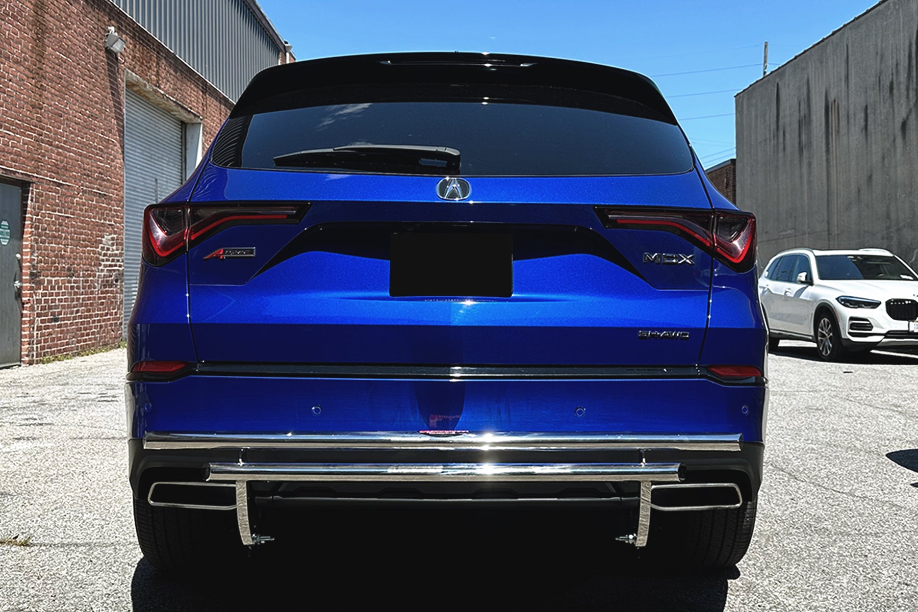 Rear Double Layer (DL2) Bumper Guard fits Acura MDX 2022-2025 - Broadfeet