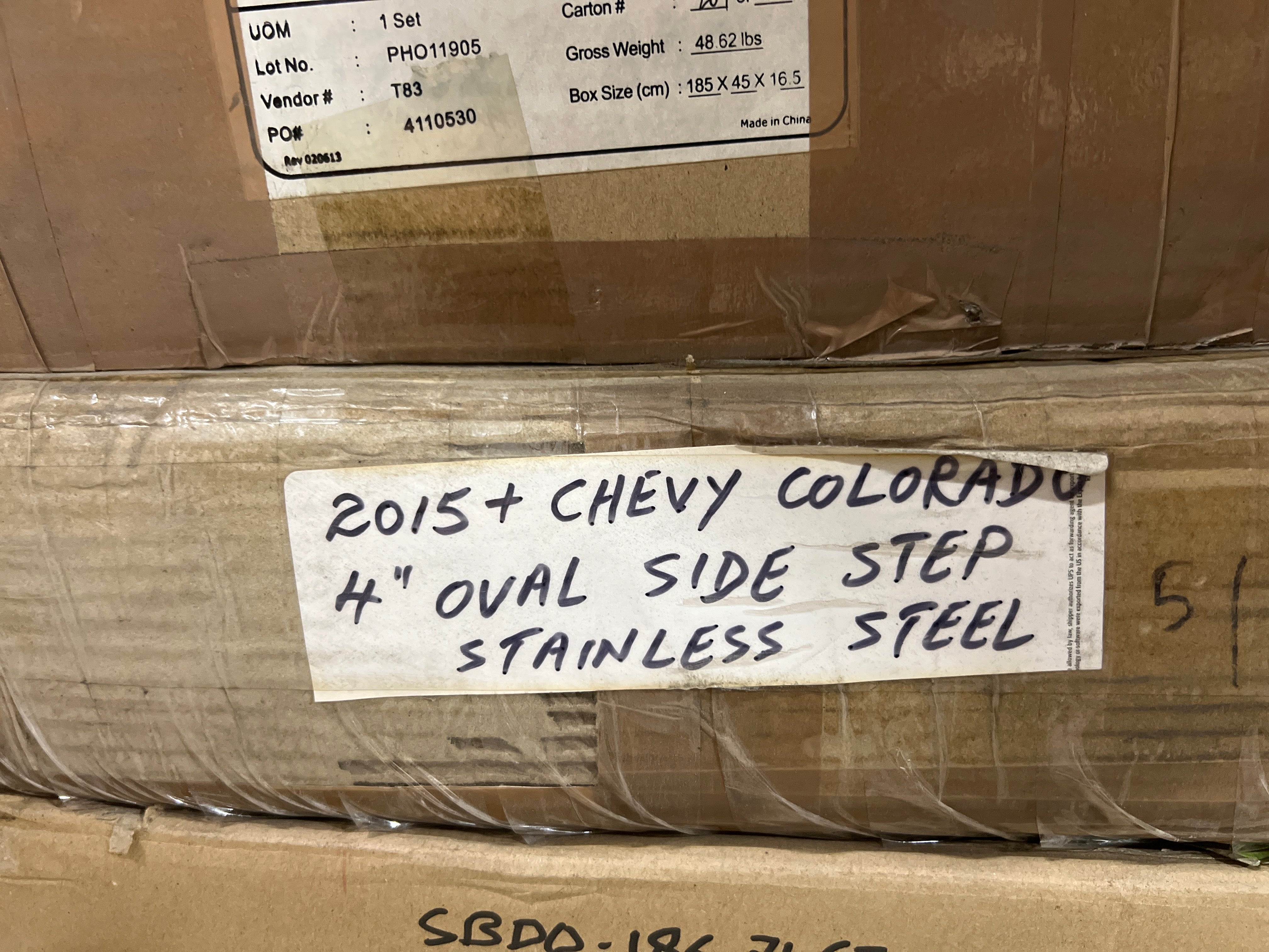 4” Oval Tubular Side Step fits Chevrolet Silverado 2015-2018 - Broadfeet