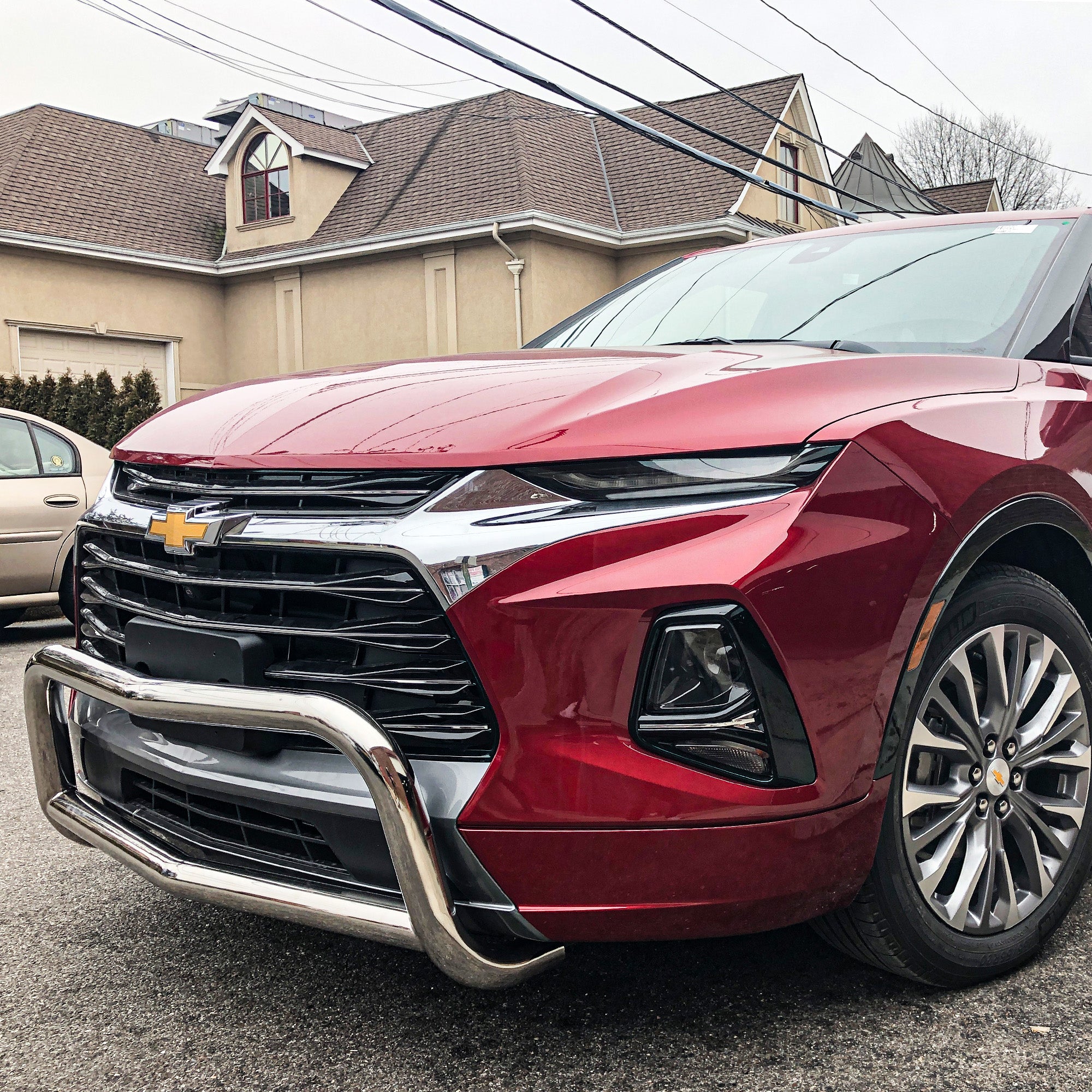 Bumper Bumper Guard fits Chevrolet Blazer 2019-2025 Front A-Bar / Nudge Bar (DC6) Bumper Guard