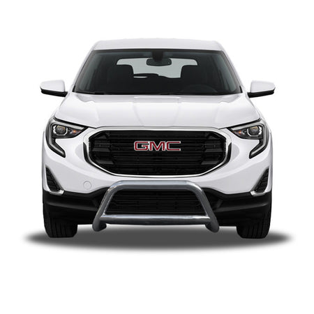 Front A-Bar / Nudge Bar Bumper Guard (DC6) fits Chevrolet Equinox 2016-2017 & GMC Terrain in Stainless Steel - Broadfeet