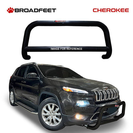 Front A-Bar / Nudge Bar (DC6) Bumper Guard fits Jeep Cherokee 2014-2023 - Broadfeet