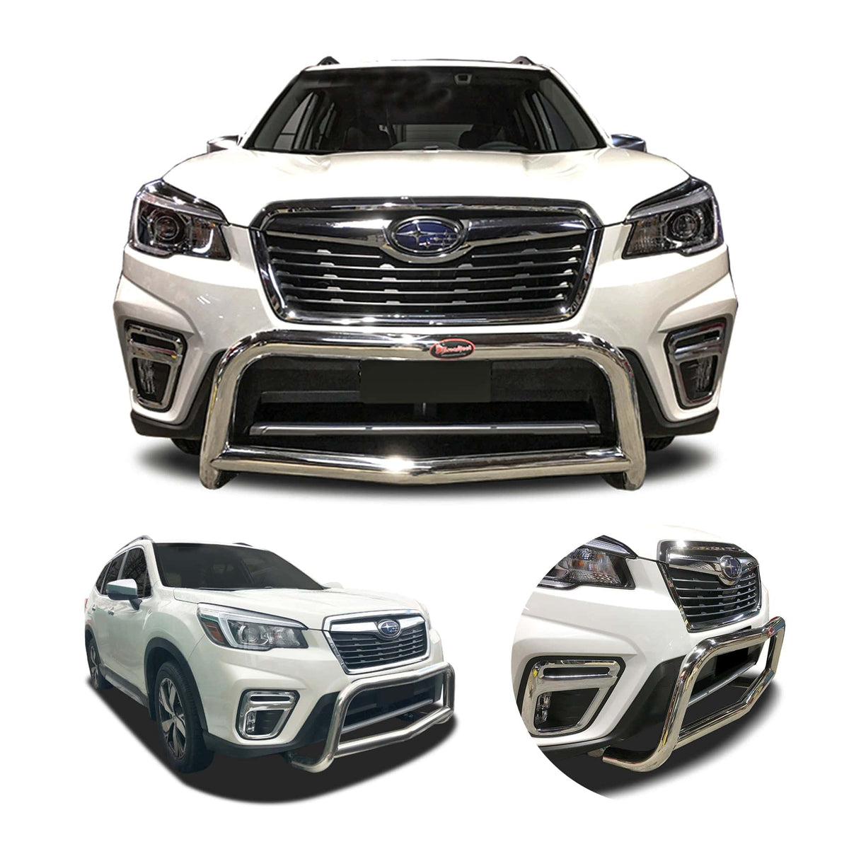 Front A-Bar / Nudge Bar (DC6) Bumper Guard fits Subaru Forester 2019-2021 - Broadfeet