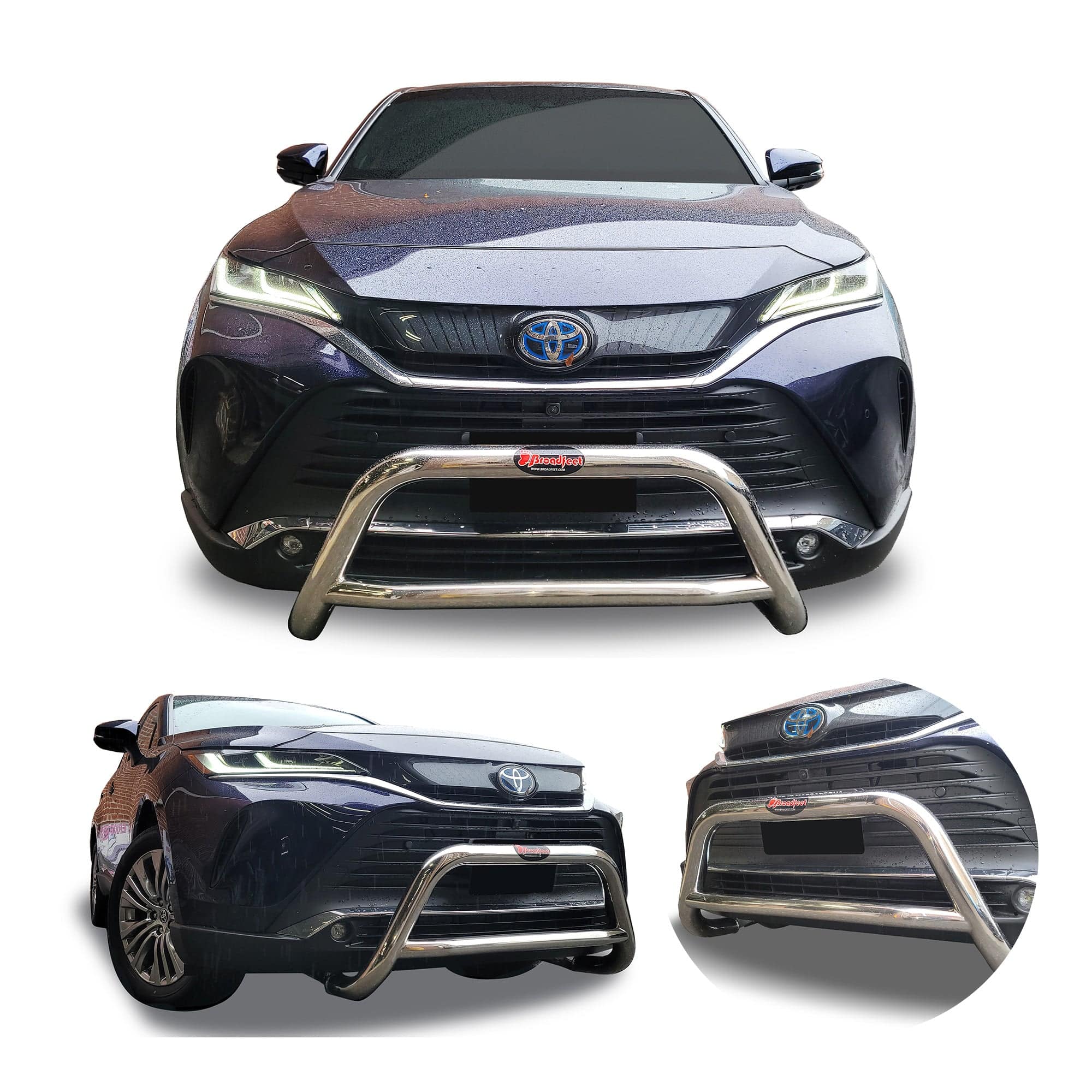 fits Toyota Venza 2021-2024 Front A-Bar / Nudge Bar