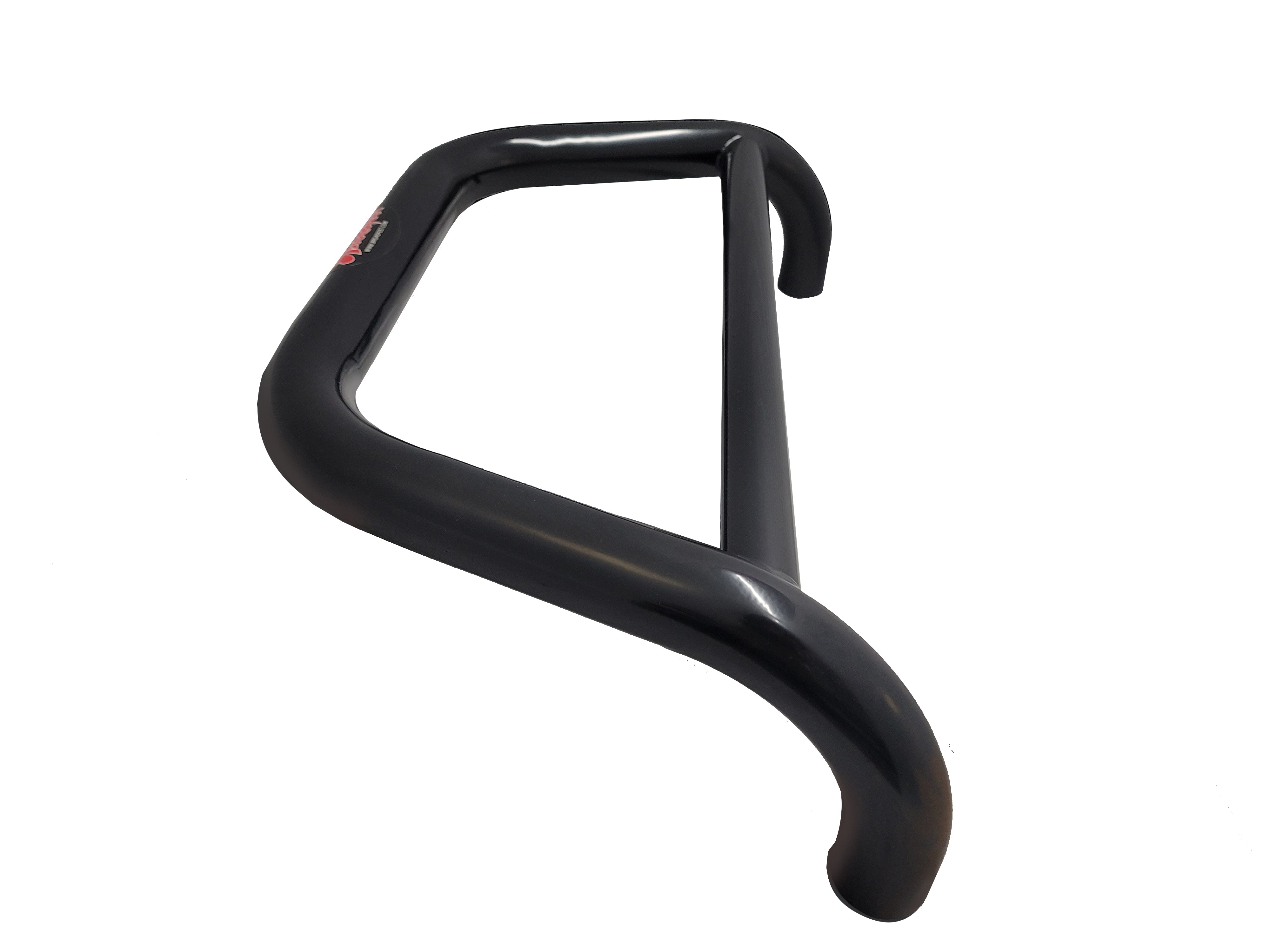 Front 2.5" A-Bar / Nudge Bar (DC2 Black) in Black Powder Coat Steel - Broadfeet