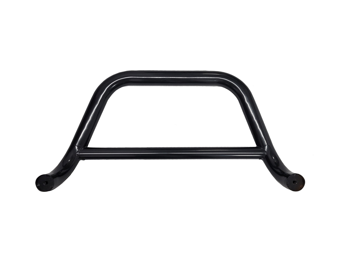 Front 2.5" A-Bar / Nudge Bar (DC2 Black) in Black Powder Coat Steel - Broadfeet