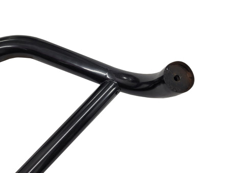 Front 2.5" A-Bar / Nudge Bar (DC2 Black) in Black Powder Coat Steel - Broadfeet