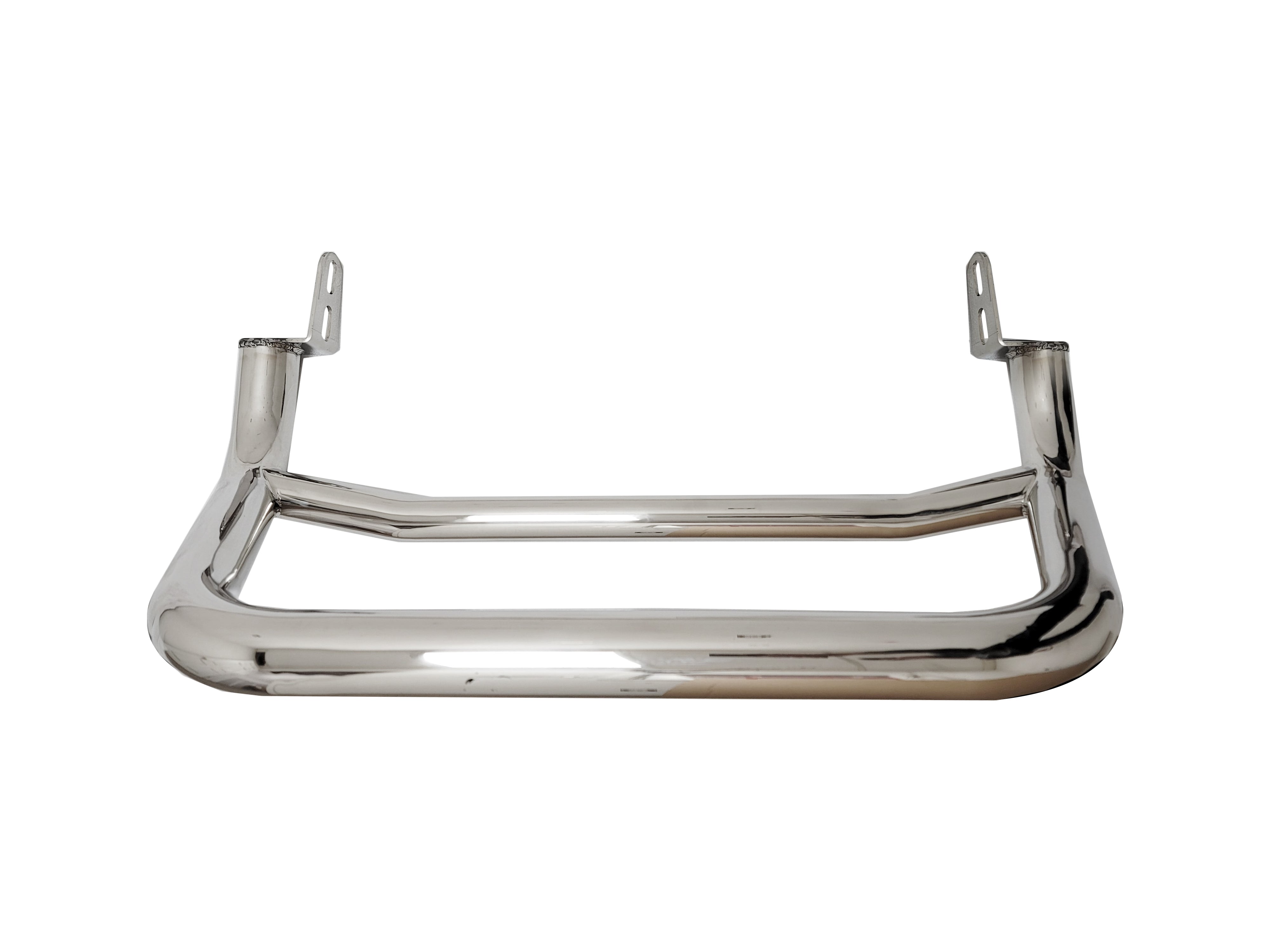Front 2.5" A-Bar / Nudge Bar (DC2 Black) in T-304 Stainless Steel - Broadfeet