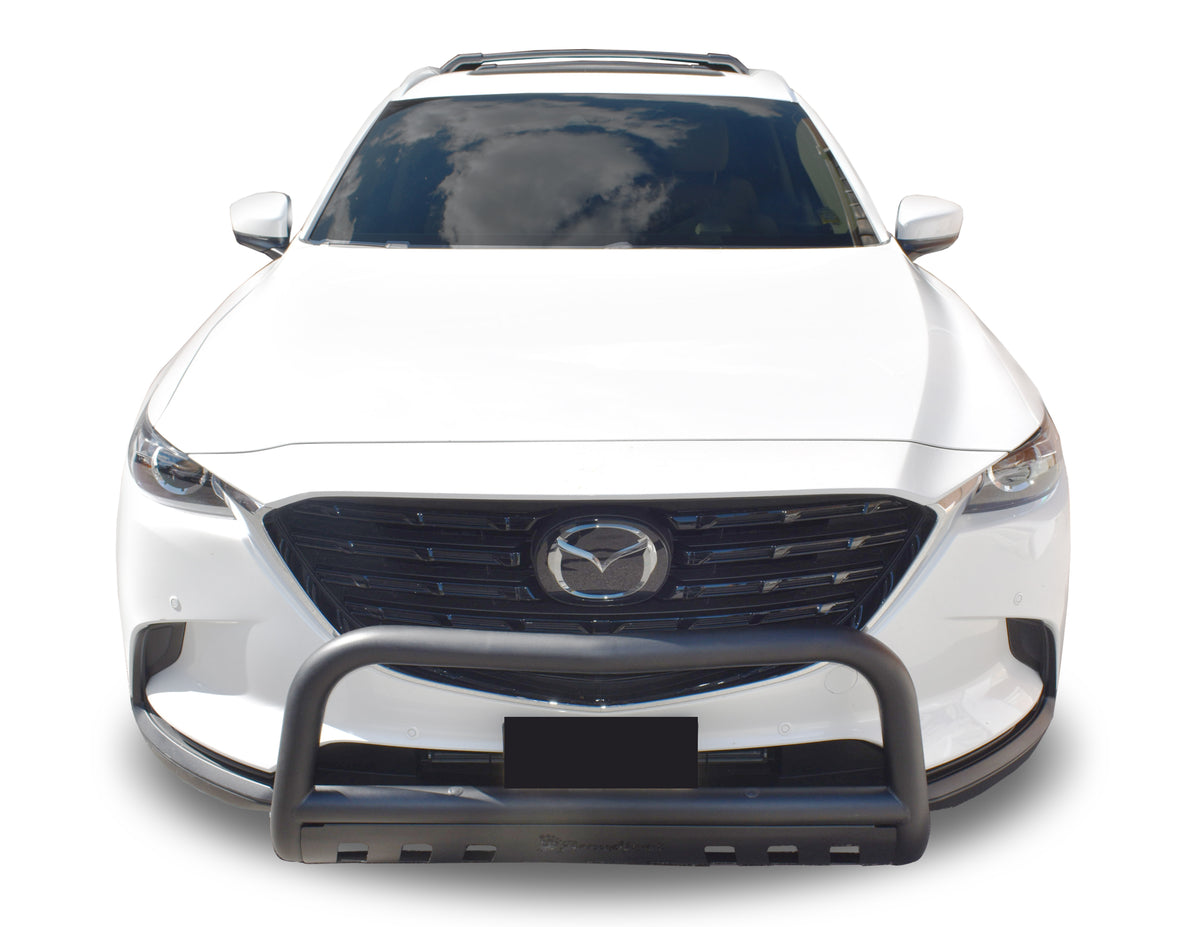 Front Bull Bar with Skid Plate (DW6) Bumper Guard fits Mazda CX-9 2016-2024 - Broadfeet