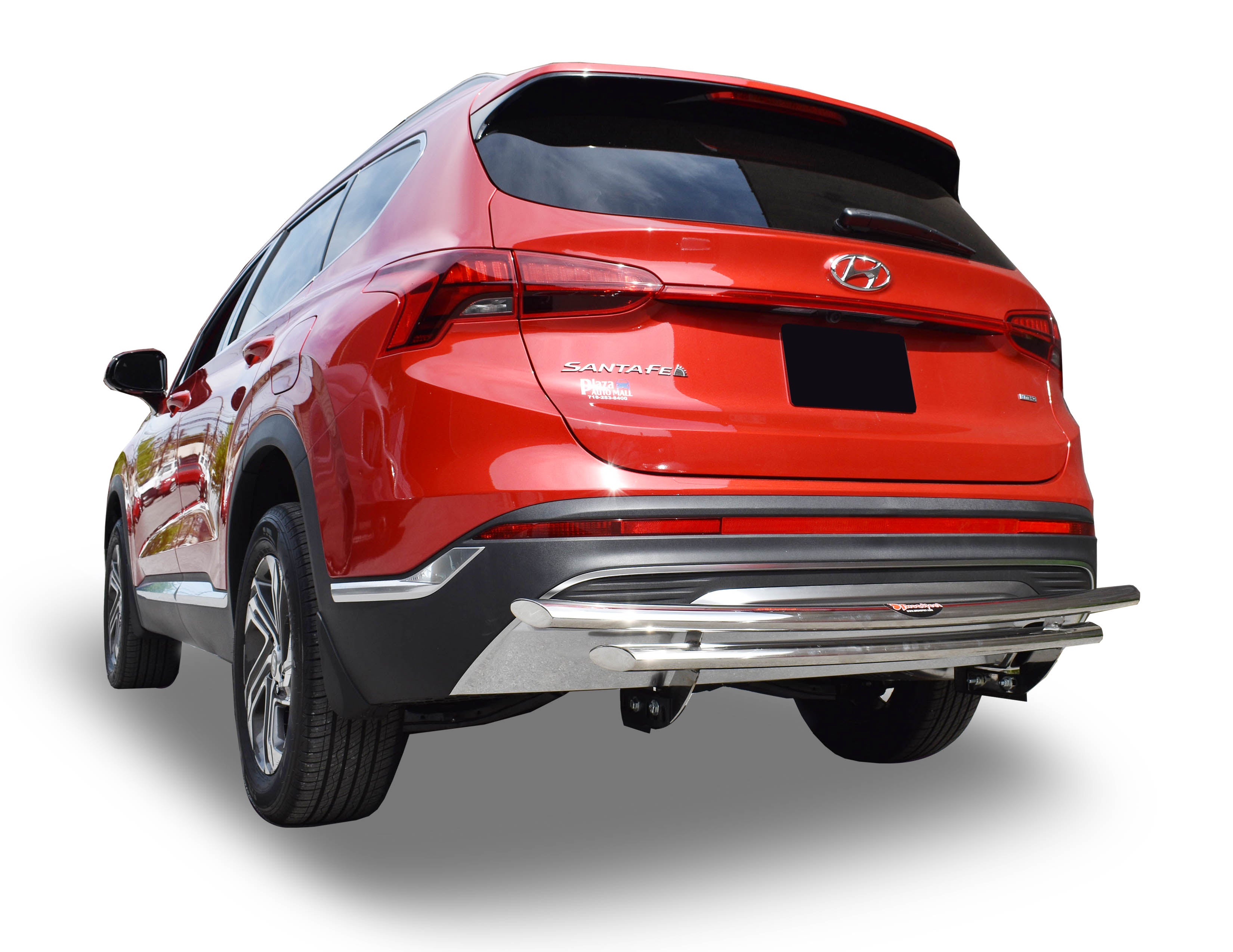 Rear Double Layer (DL13) Bumper Guard fits Hyundai Santa Fe 2019-2025 - Broadfeet