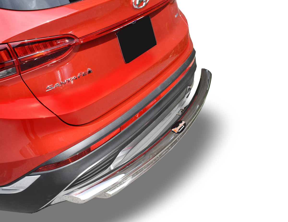 Rear Double Layer (DL13) Bumper Guard fits Hyundai Santa Fe 2019-2025 - Broadfeet
