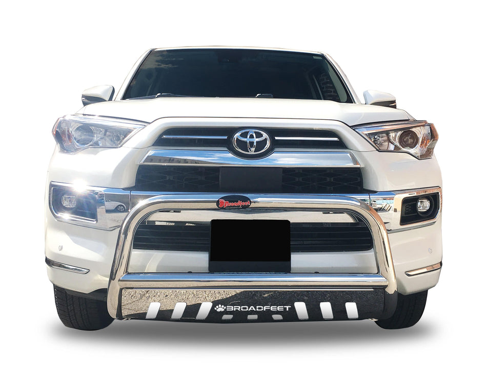 Front Bull Bar with Skid Plate (DW6) Bumper Guard fits Toyota 4Runner 2010-2024 - Broadfeet