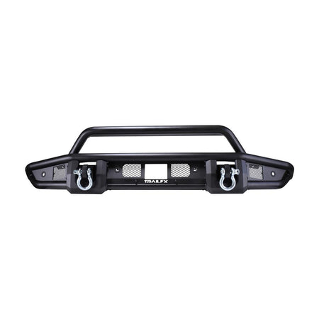 Front Steel Bumper Replacement- TrailFX BR001T fits Ford Bronco 2021-2025 - Broadfeet