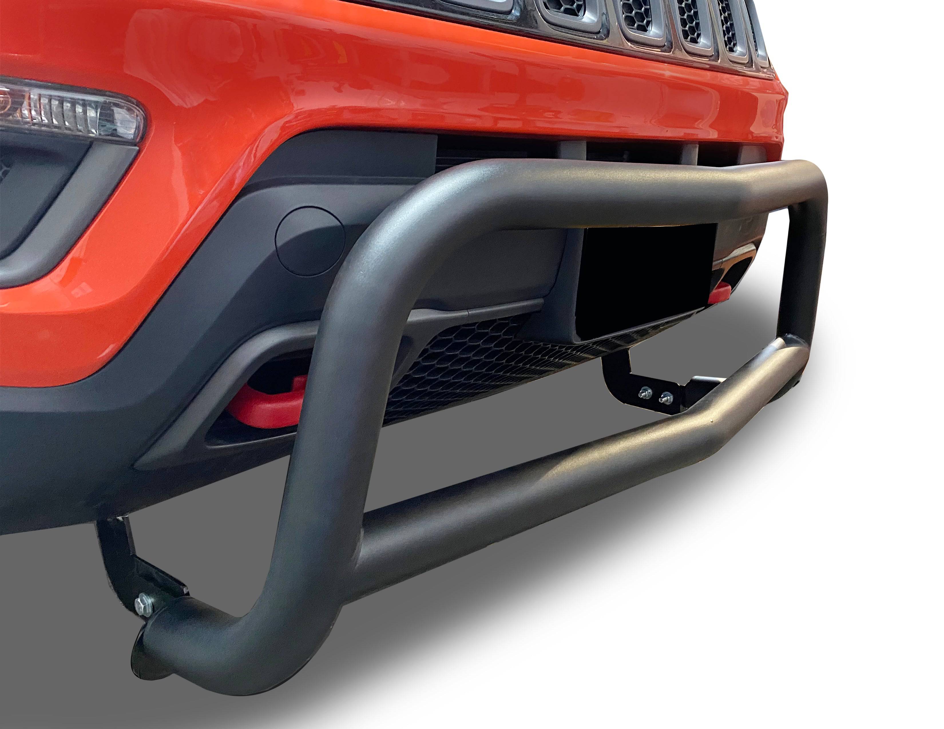 Front A-Bar / Nudge Bar (DC6) Bumper Guard fits Jeep Compass - TRAILHAWK Edition - Broadfeet