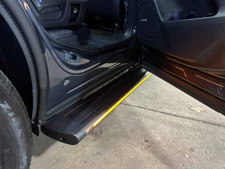 R66 Running Board Side Step with AMBER Ambient LED Light fits Subaru Ascent 2019-2024 - Broadfeet