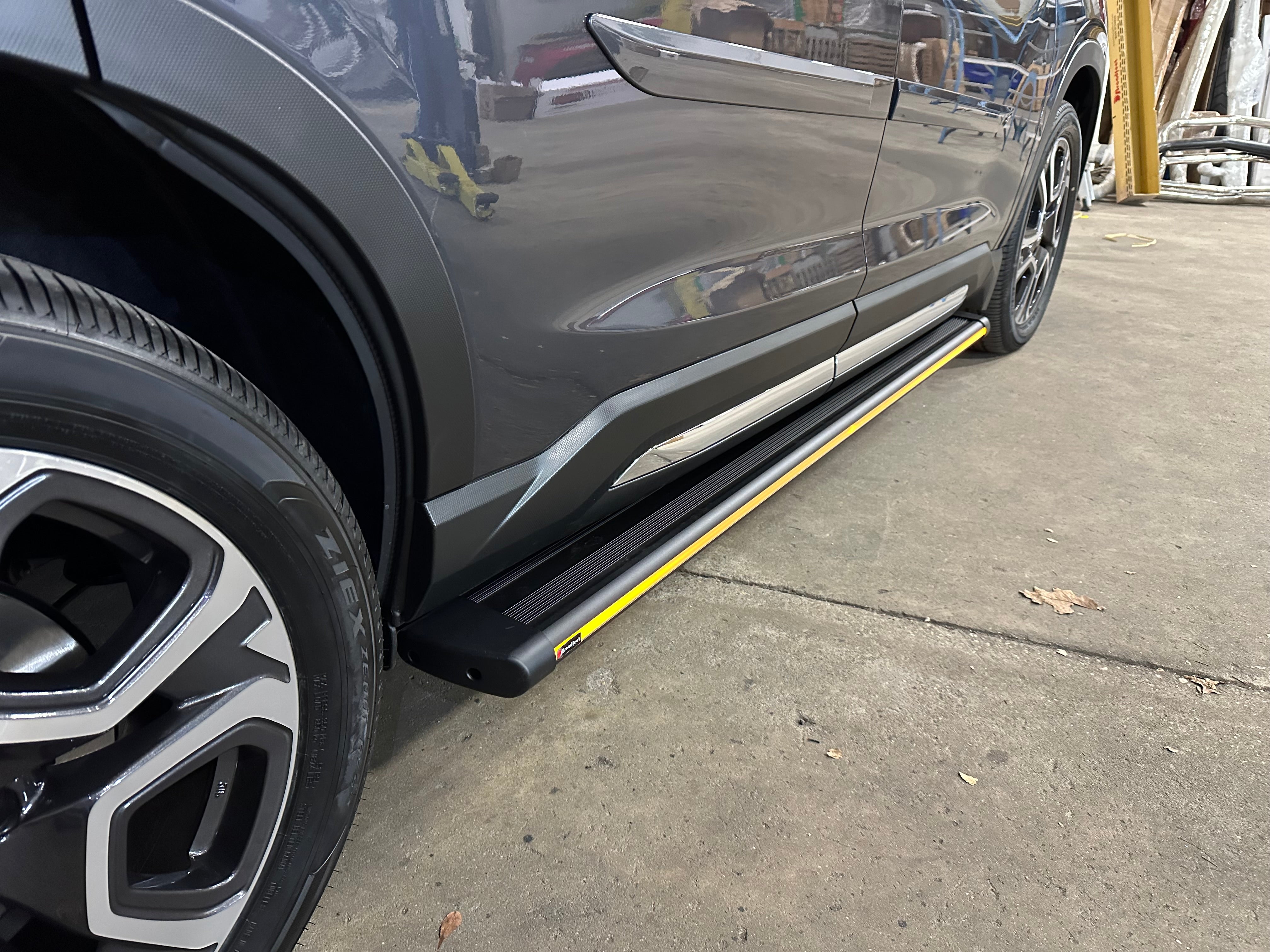 R66 Running Board Side Step with AMBER Ambient LED Light fits Subaru Ascent 2019-2024 - Broadfeet