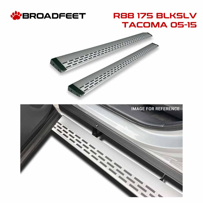 Running Boards R88 Series (RB175) fits Toyota Tacoma 2005-2015 - Standard Cab - Broadfeet