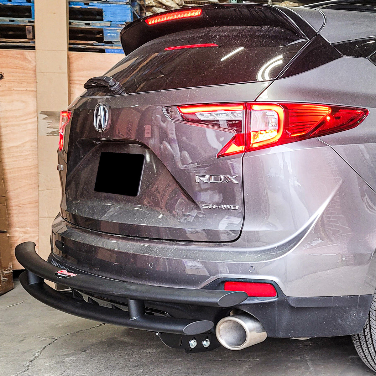 Rear Double Layer (DL12) Bumper Guard fits Acura RDX 2019-2025 - Broadfeet