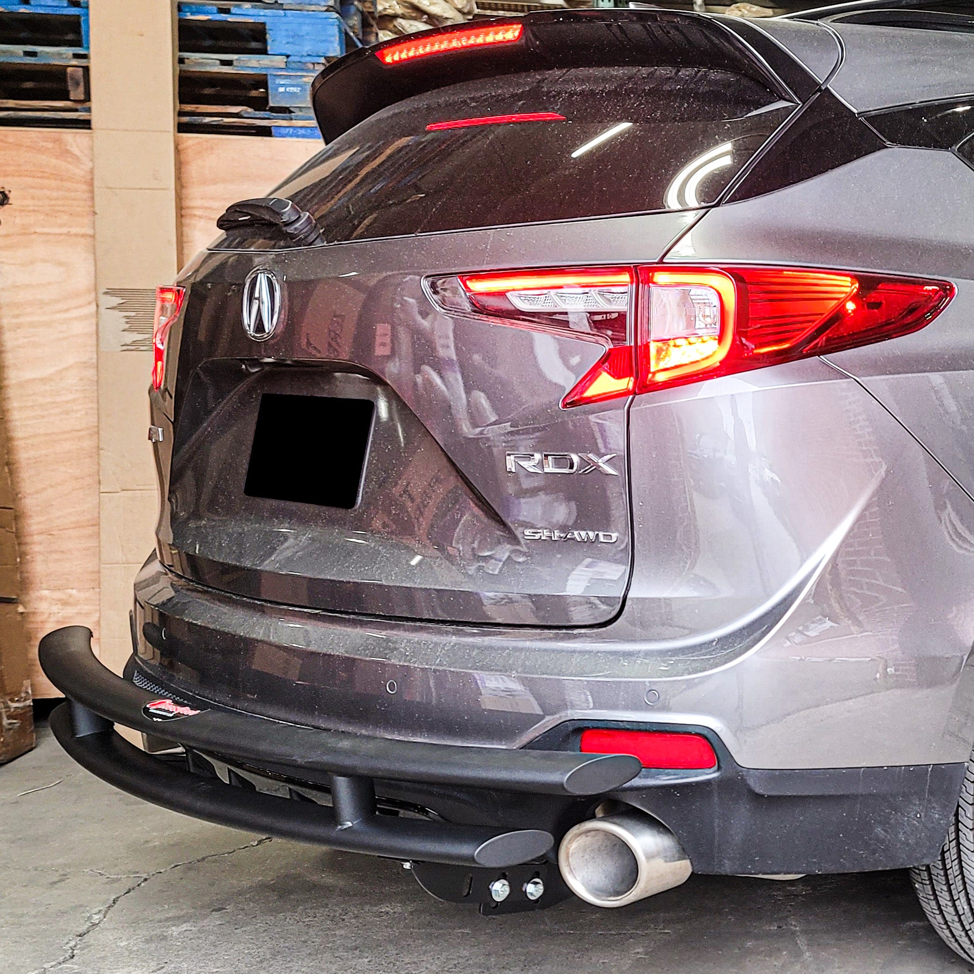 Rear Double Layer (DL12) Bumper Guard fits Acura RDX 2019-2025 - Broadfeet