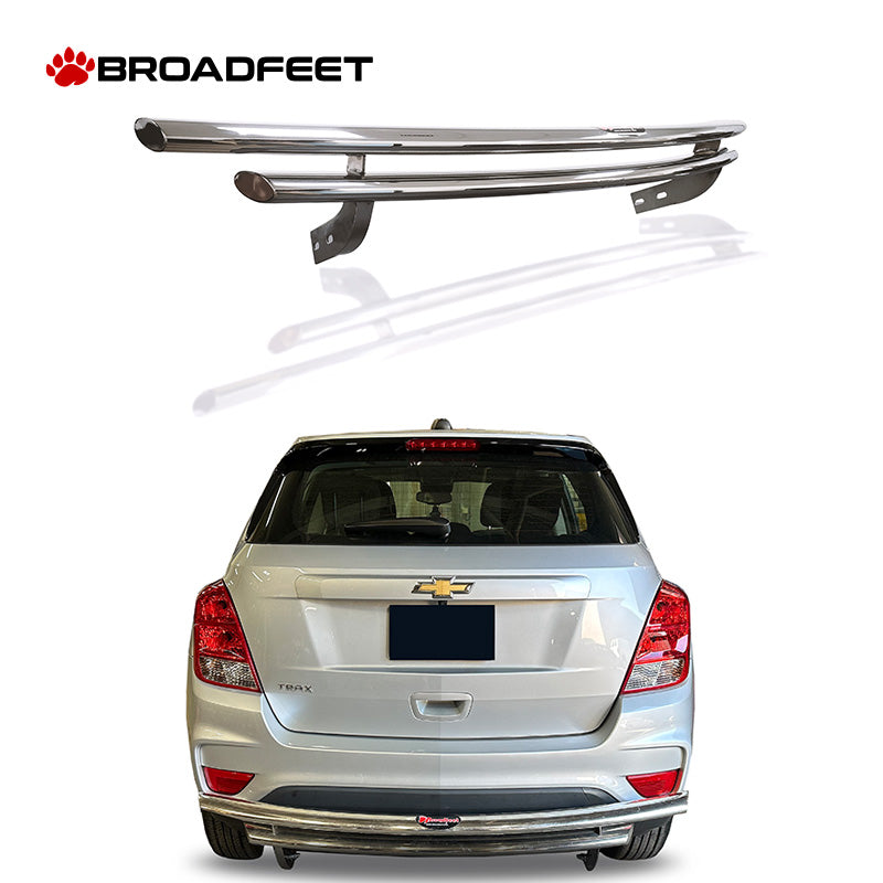 Rear Double Layer Bumper Guard fits Chevrolet Trax 2015-2022 - Broadfeet