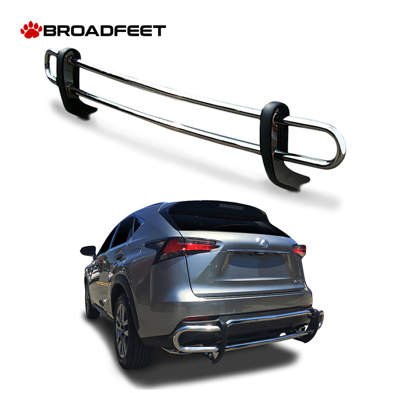 Rear Double Pipe (DP385) Bumper Guard fits Lexus NX 2015-2025 - Broadfeet