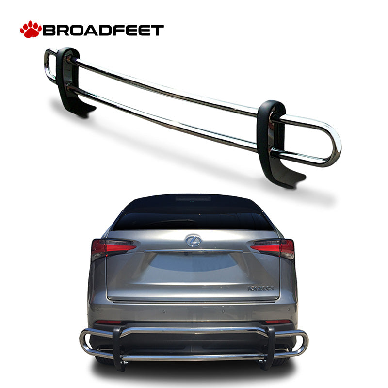 Rear Double Pipe (DP385) Bumper Guard fits Lexus NX 2015-2025 - Broadfeet