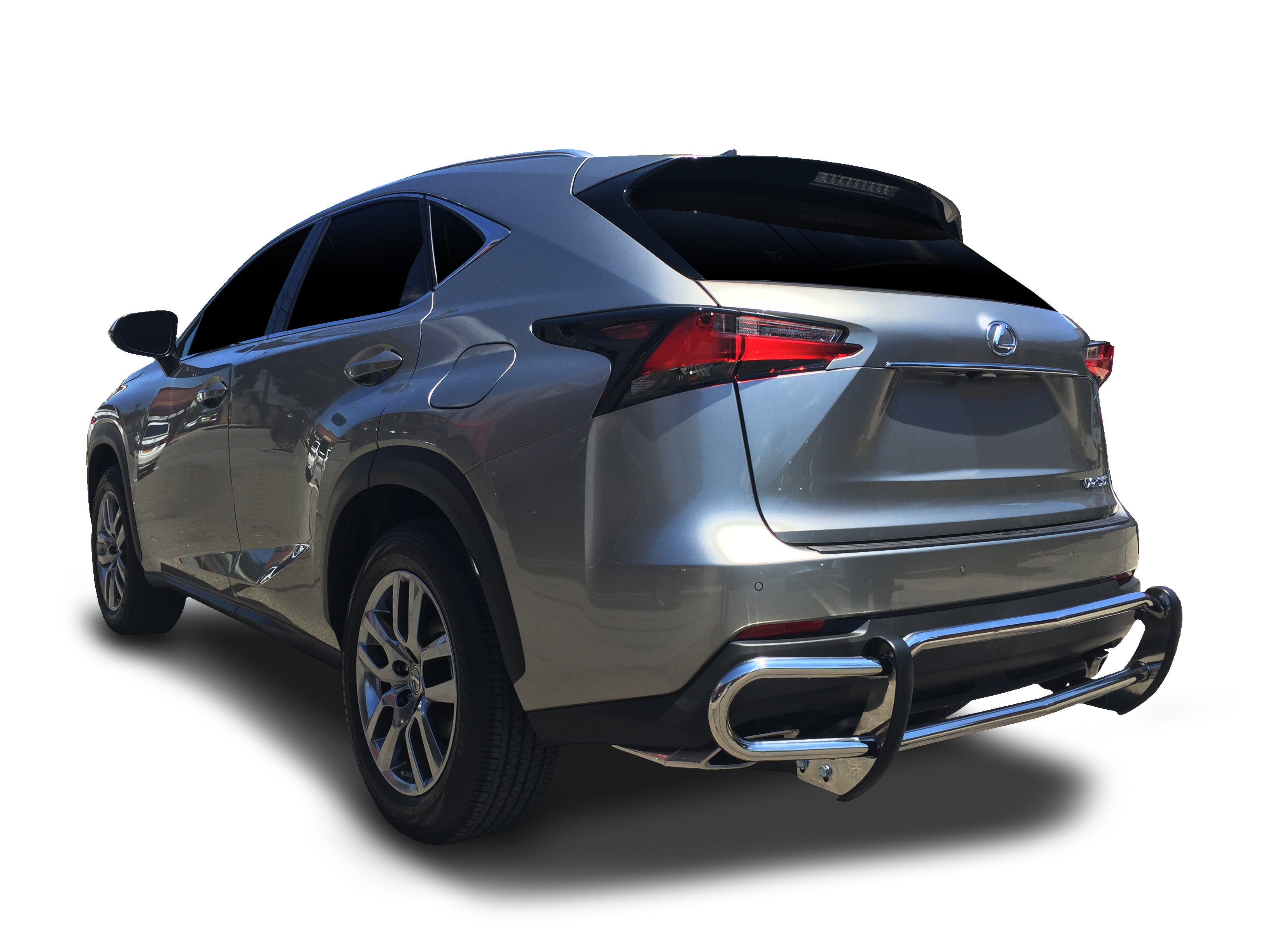 Rear Double Pipe (DP385) Bumper Guard fits Lexus NX 2015-2025 - Broadfeet