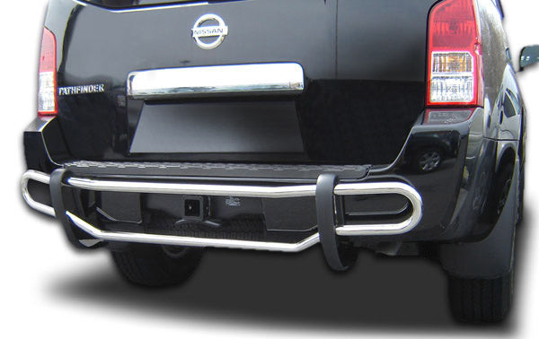 Rear Double Pipe (DP534) Bumper Guard fits Nissan Pathfinder 2013-2021 - Broadfeet