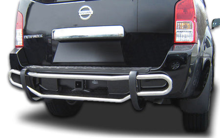 Rear Double Pipe (DP534) Bumper Guard fits Nissan Pathfinder 2013-2021 - Broadfeet