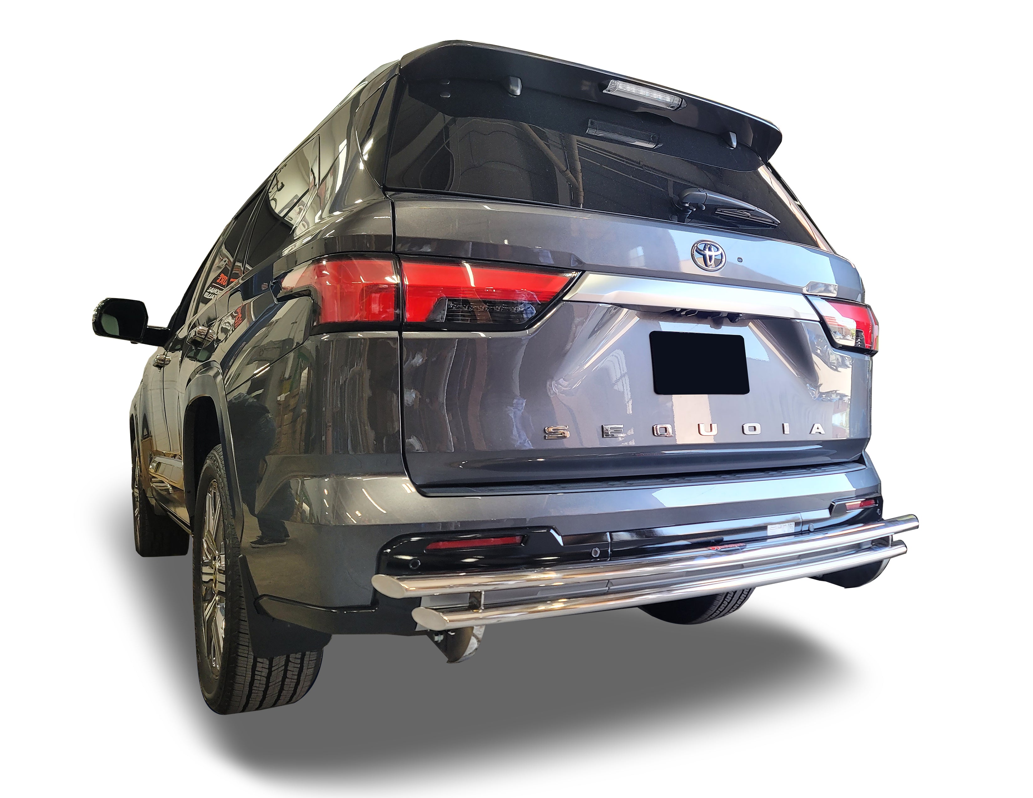 fits Toyota Sequoia 2023-2025 Rear Double Layer (DL12) Bumper Guard
