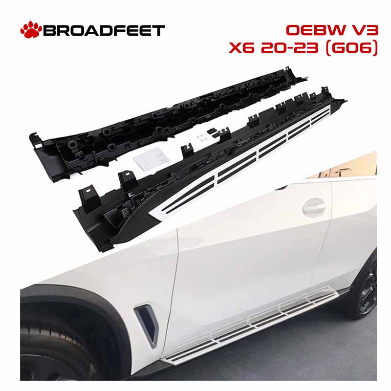 Running Boards OE Style Side Step fits BMW X6 2020-2023 (G06) - Broadfeet
