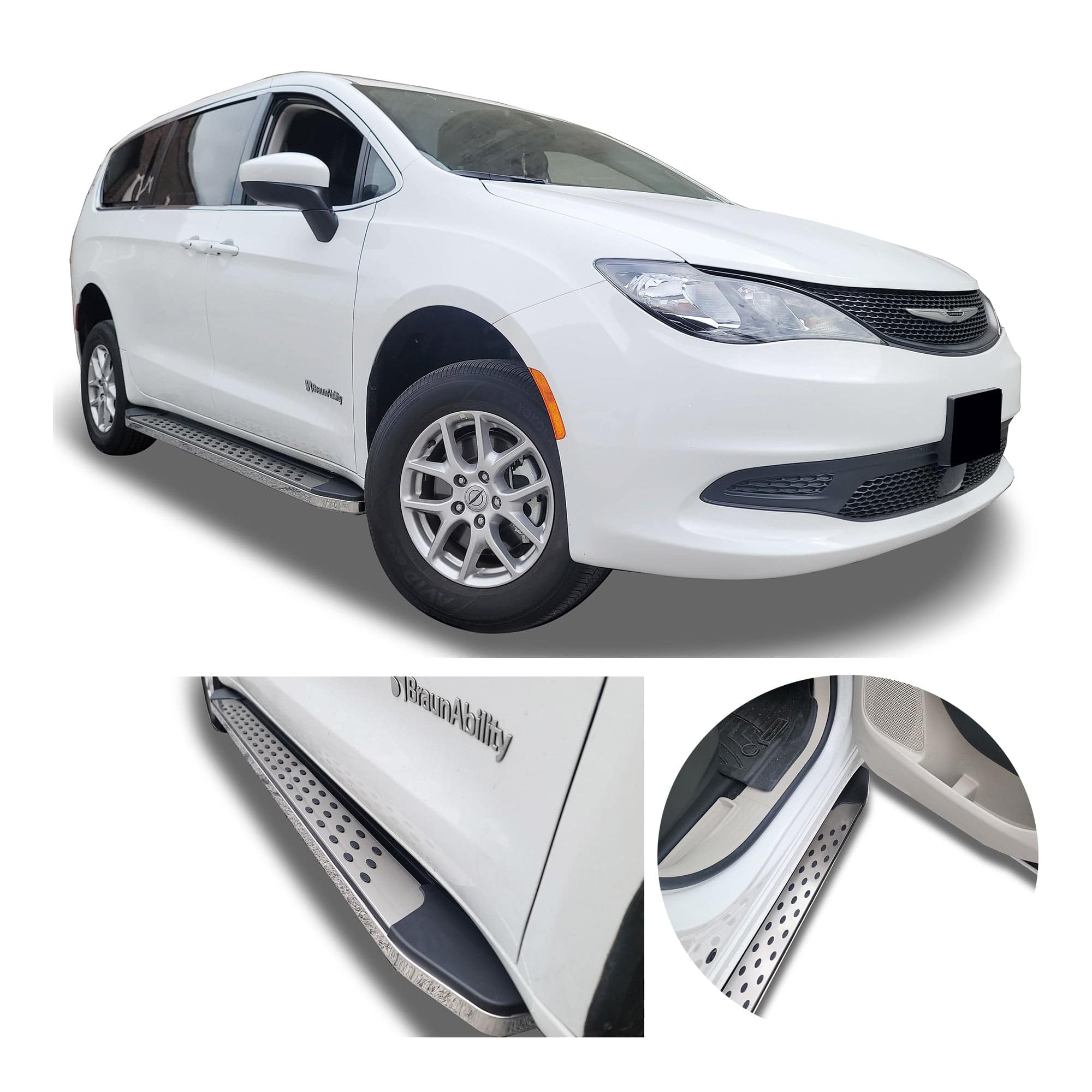 Running Boards R22 Series (RB210) fits Chrysler Pacifica