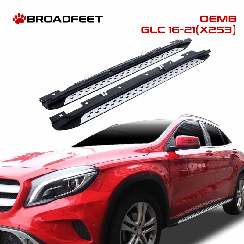 Running Boards OE Style Side Step fits Mercedes Benz GLC SUV 2016-2021 (X253) - Broadfeet