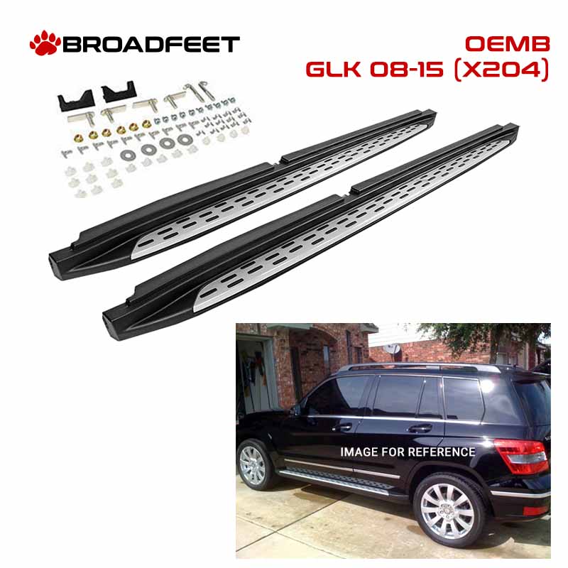 Running Boards OE Style Side Step fits Mercedes Benz GLK Class 2009-2015 (X204) - Broadfeet