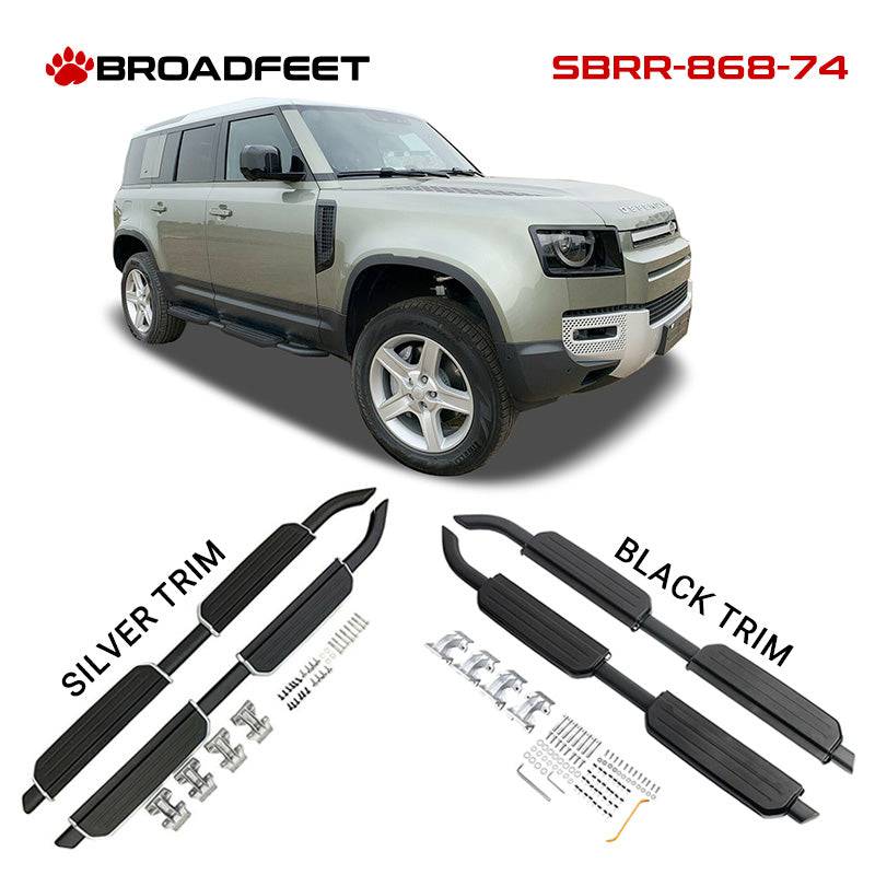 Running Boards OE Style Side Step fits: Land Rover Defender 110 & 130 - Broadfeet