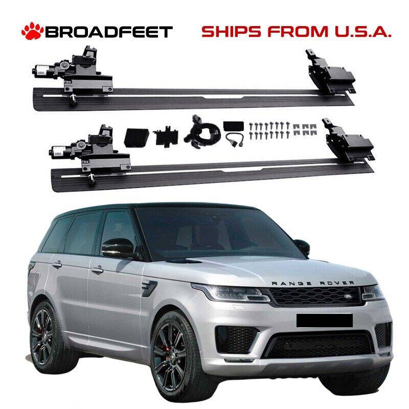 Running Boards Deployable OE Style fits Land Rover Range Rover 2017-2021 - Broadfeet