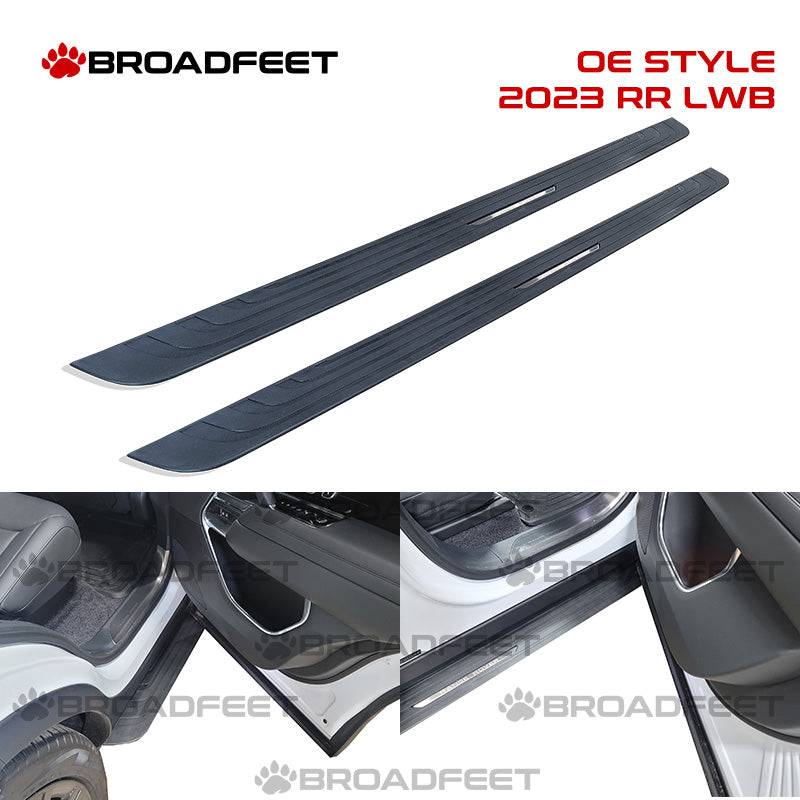 Running Boards OE Style fits Land Rover Range Rover LONG Wheel Base 2023-2024 - Broadfeet