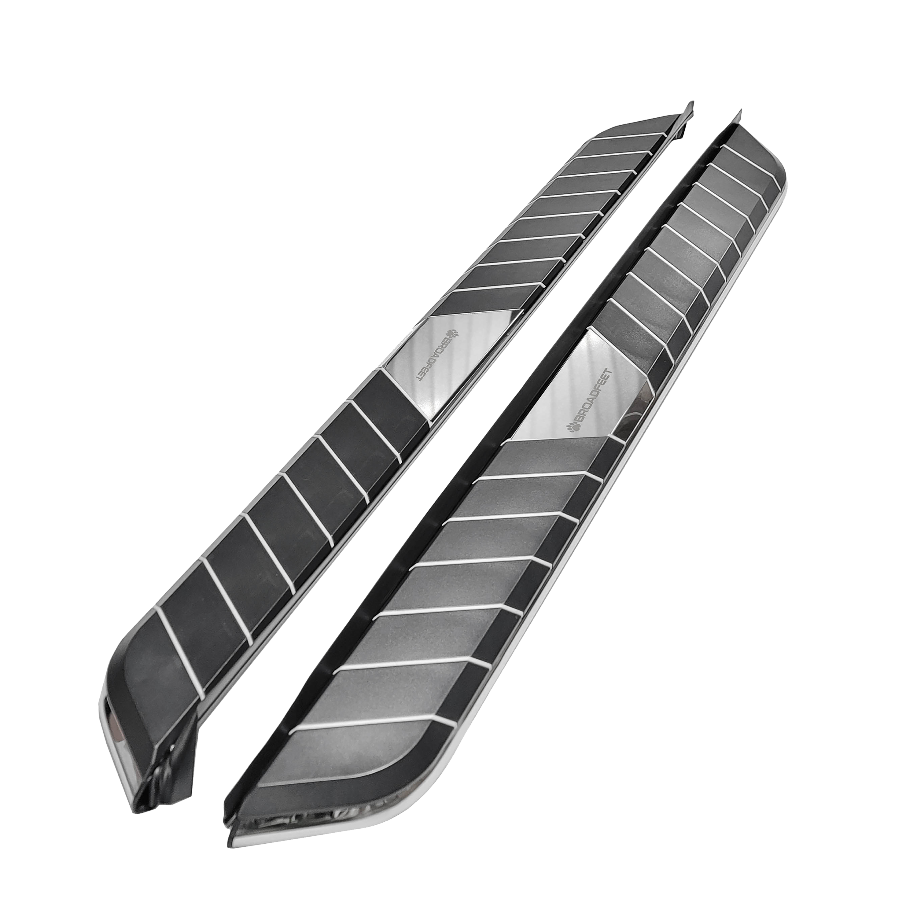 Running Boards M44 Series (RB210) fits Chrysler Pacifica BraunAbility 2017-2025 - Broadfeet