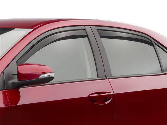 WeatherTech Side Window Deflector (Rainguard) 82745 fits Toyota Corolla 2014-2019 - Broadfeet